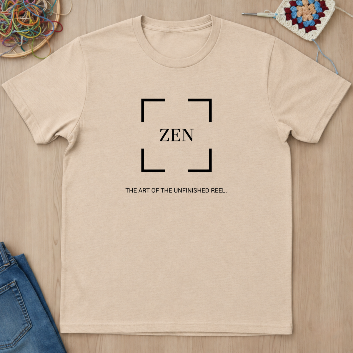 Zen The Art Of The Unfinished Reel T-Shirt