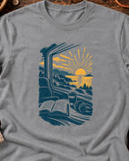 Voyage en train et lecture T-Shirt — video