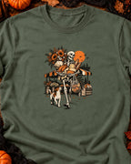 Squelette au marché fleuri T-Shirt — video