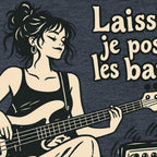 Bassiste au groove affirmé T-Shirt — video