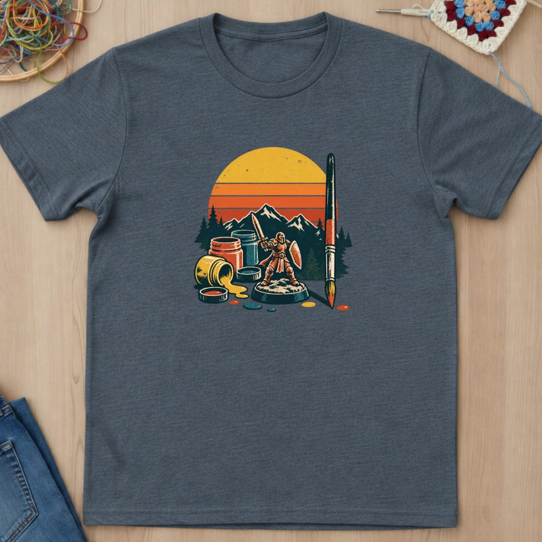 Miniature peinte et pinceau T-Shirt — video