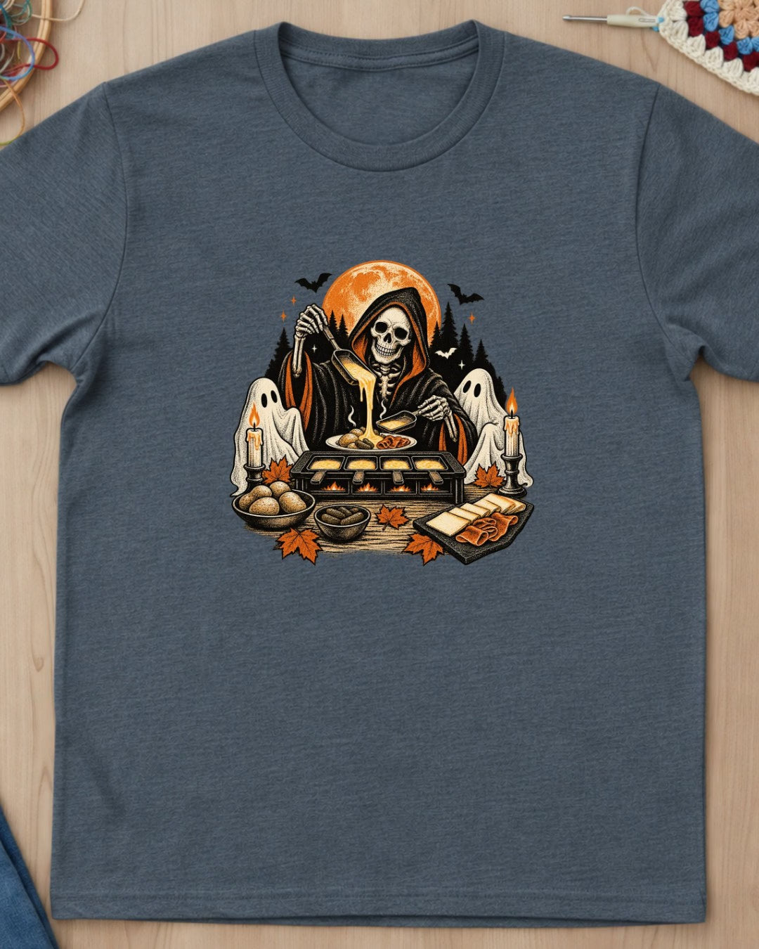 Rituel de Raclette Squelettique T-Shirt — video