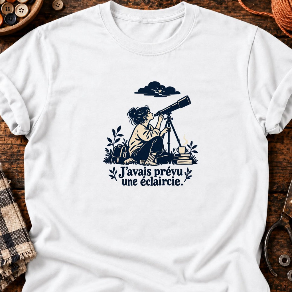 Astronome sous un nuage éclaircie T-Shirt — video