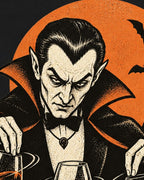 Vampire et verres de vin T-Shirt — video