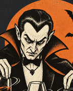 Vampire et verres de vin T-Shirt — video
