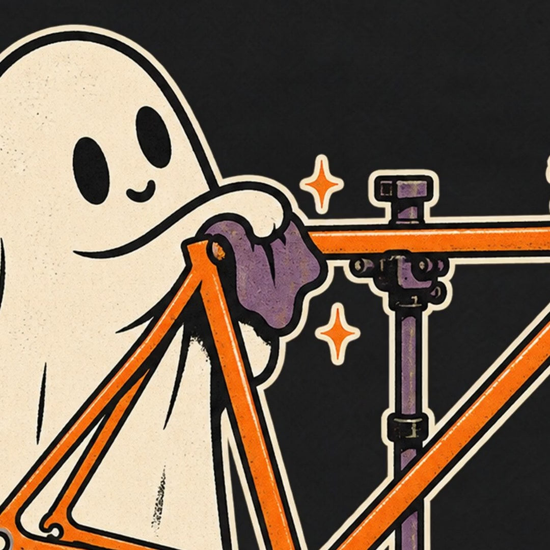 Ghost Bike Frame Restoration T-Shirt — video