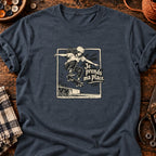Skateuse en ollie Je prends ma place T-Shirt — video