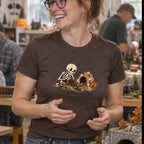 Squelette et train miniature T-Shirt — video