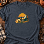 Rabot à main et copeaux en T-Shirt — video