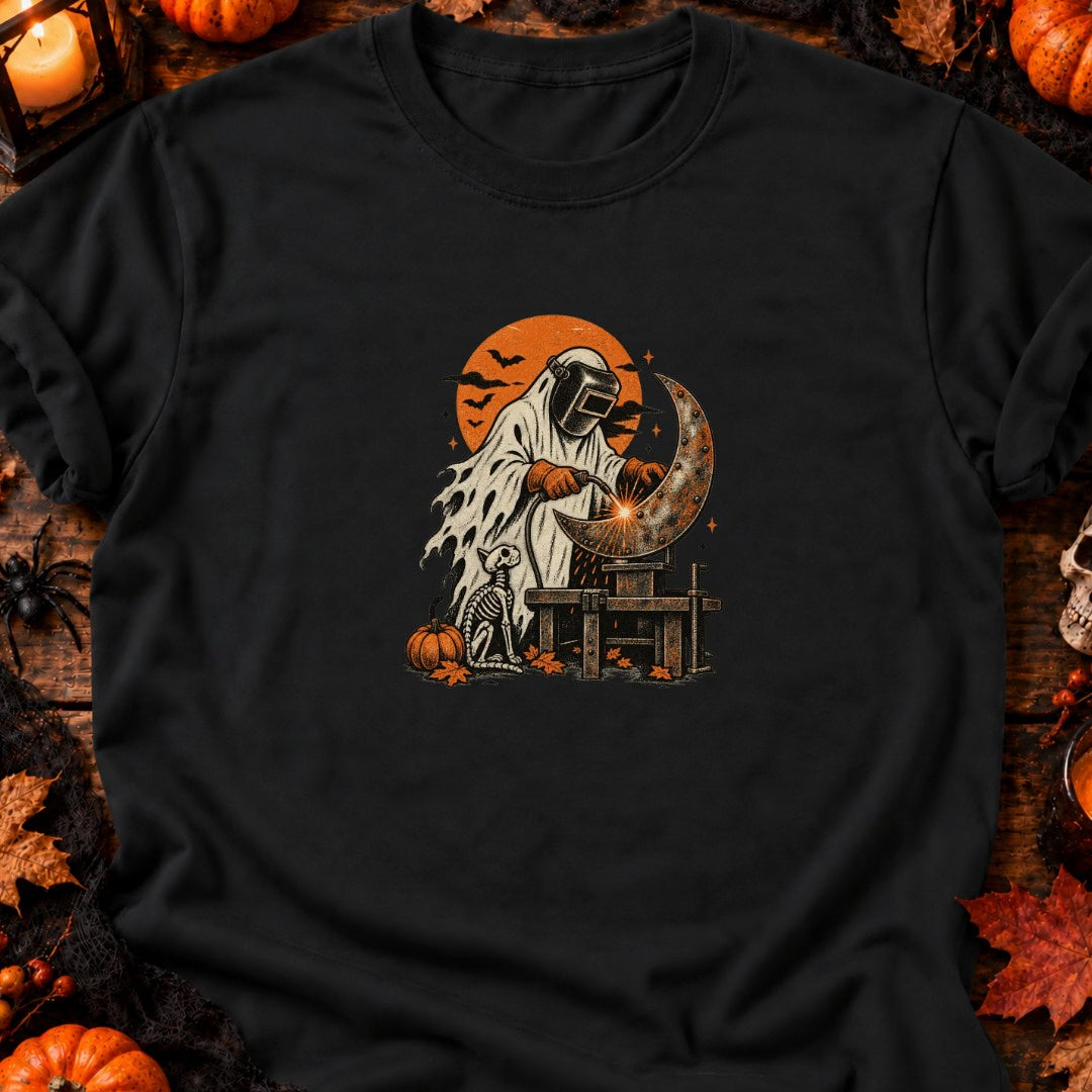Ghost Welder Moon Forge T-Shirt — video