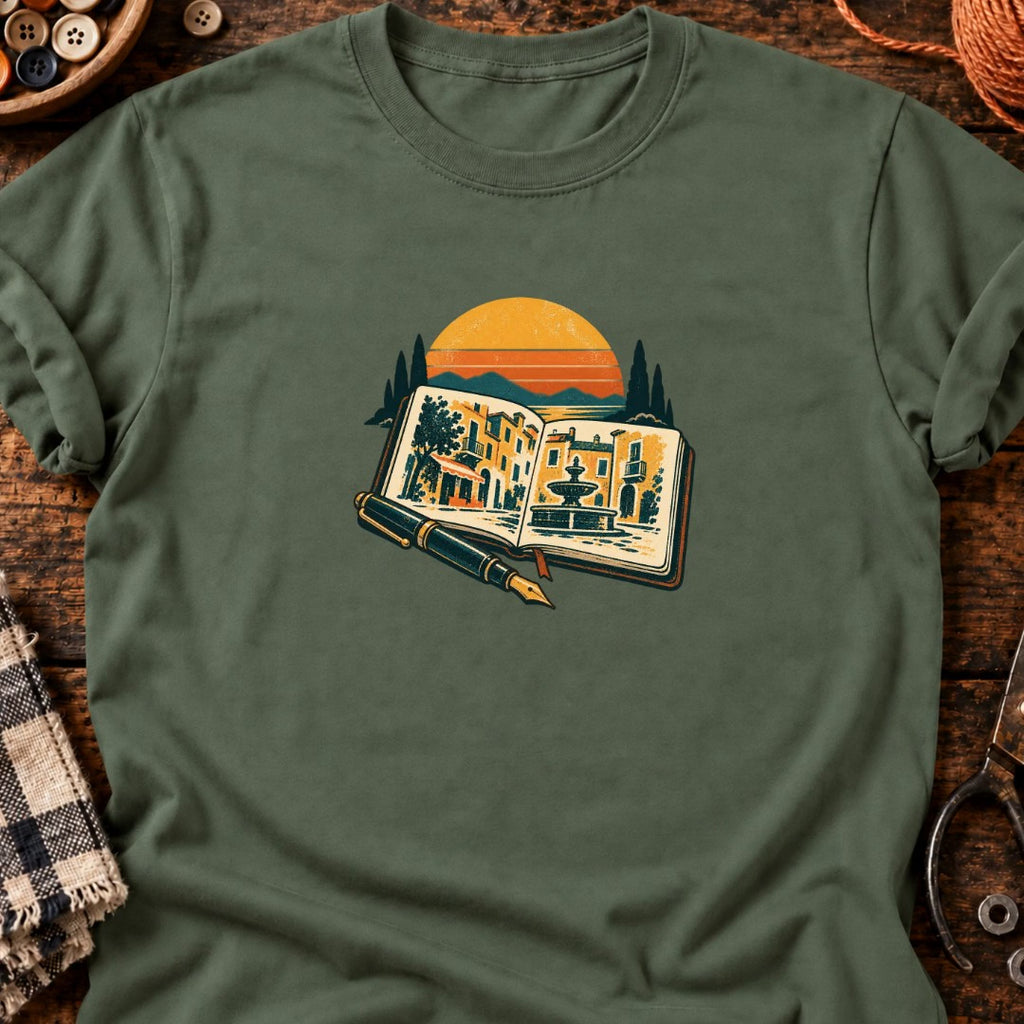 Carnet de croquis urbains T-Shirt — video
