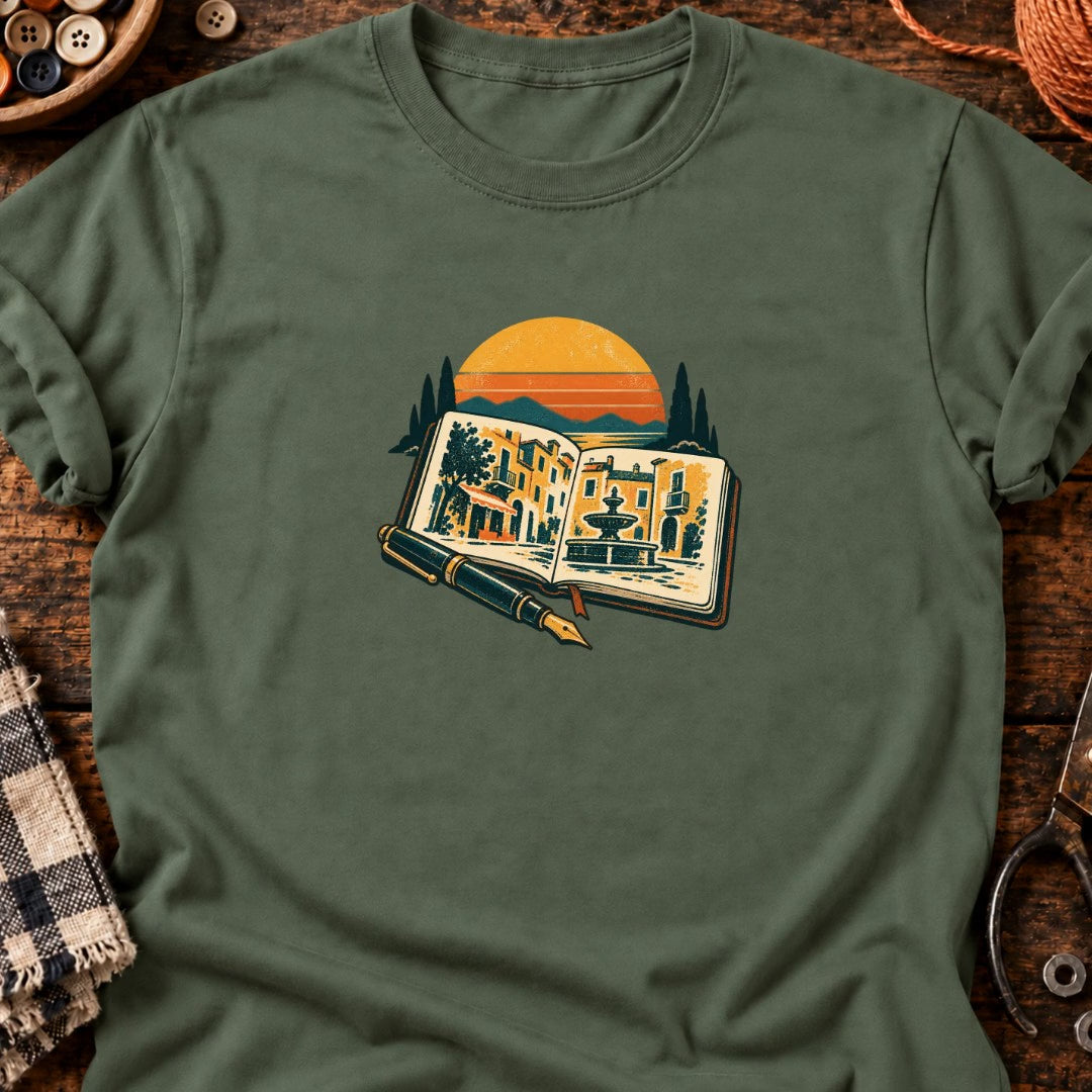 Carnet de croquis urbains T-Shirt — video