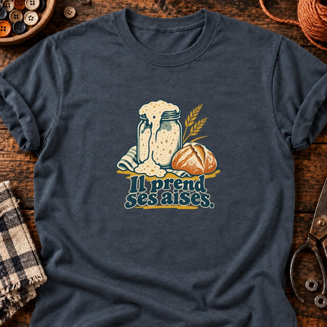 Starter débordant et pain rustique T-Shirt — video