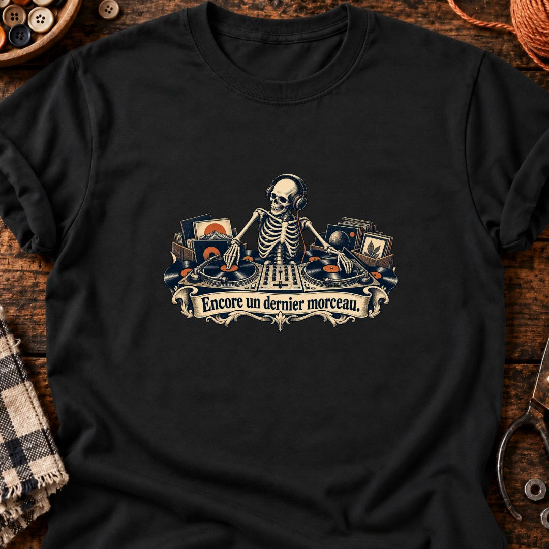 Squelette DJ historique T-Shirt — video