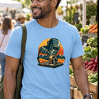 Soudeur sur sculpture métallique T-Shirt — video