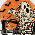 Fantôme spaghetti d'imprimante 3D T-Shirt — video