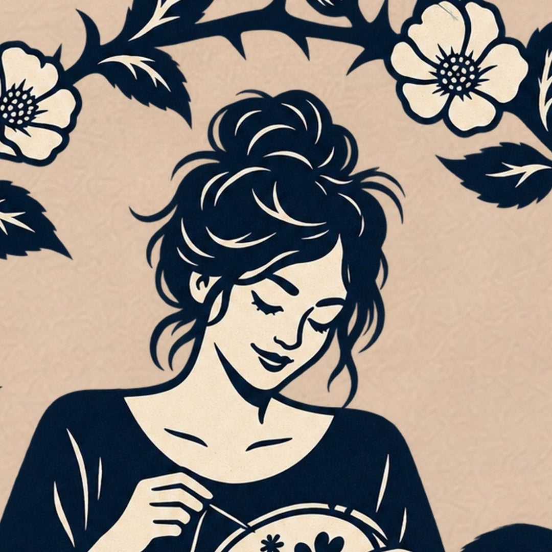Du temps libre. Pour moi. embroidery T-Shirt — video