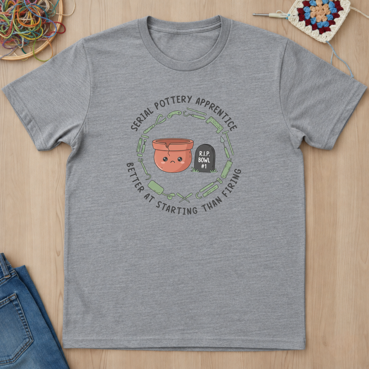 Serial Pottery Apprentice T-Shirt