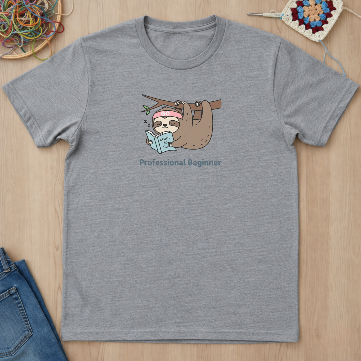Sloth Professional Beginner T-Shirt