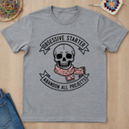 Skull Abandon All Projects T-Shirt