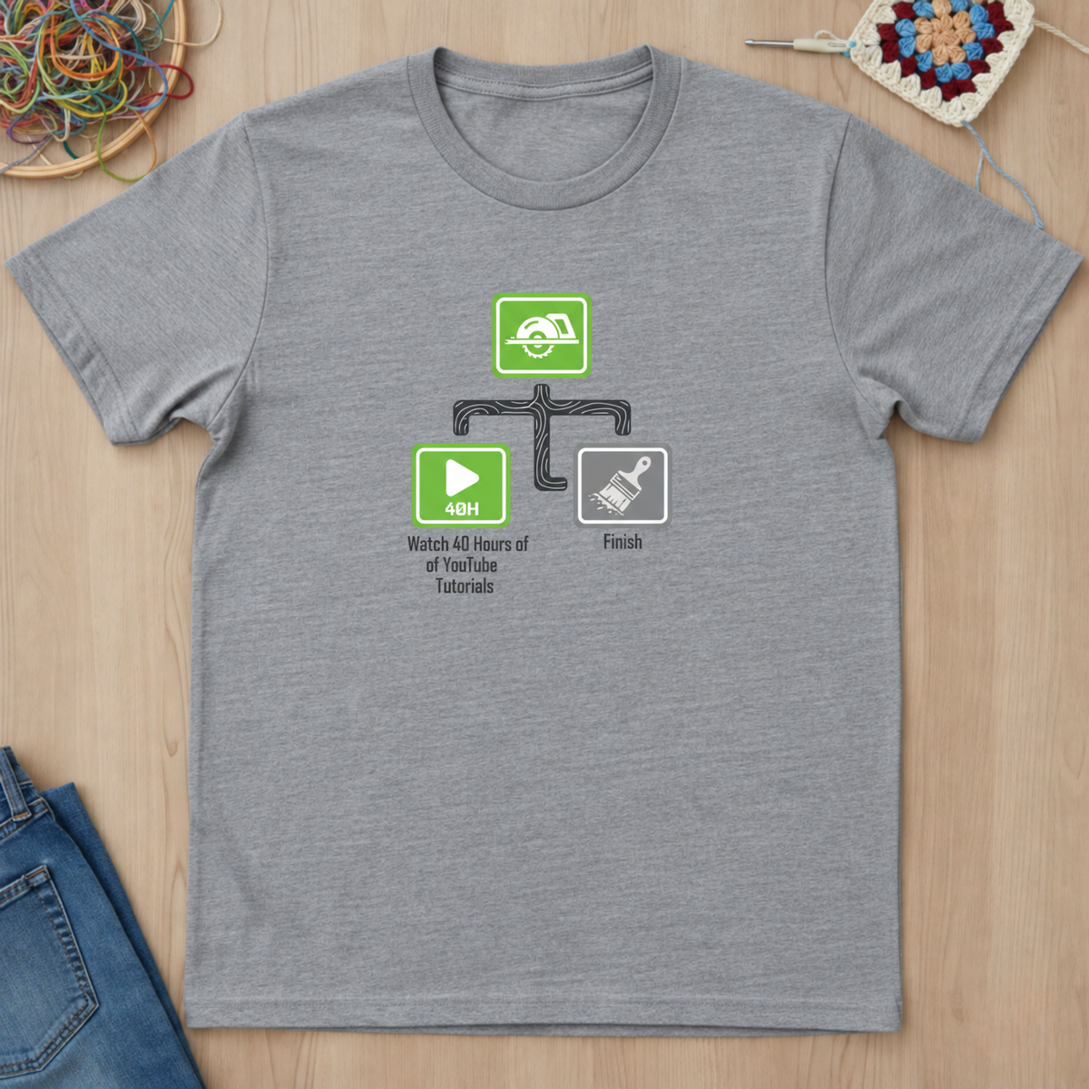 Path Quest 40 Hours Youtube T-Shirt