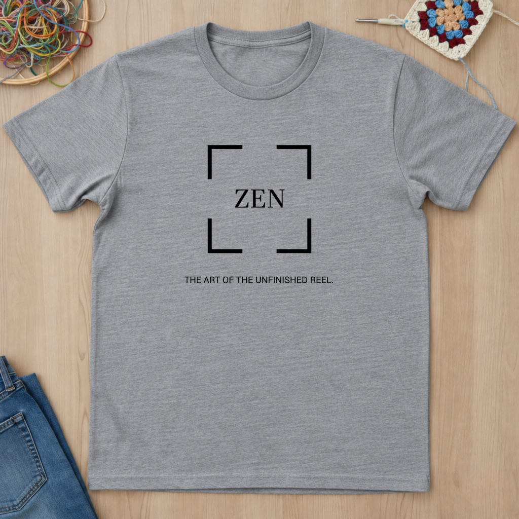 Zen The Art Of The Unfinished Reel T-Shirt
