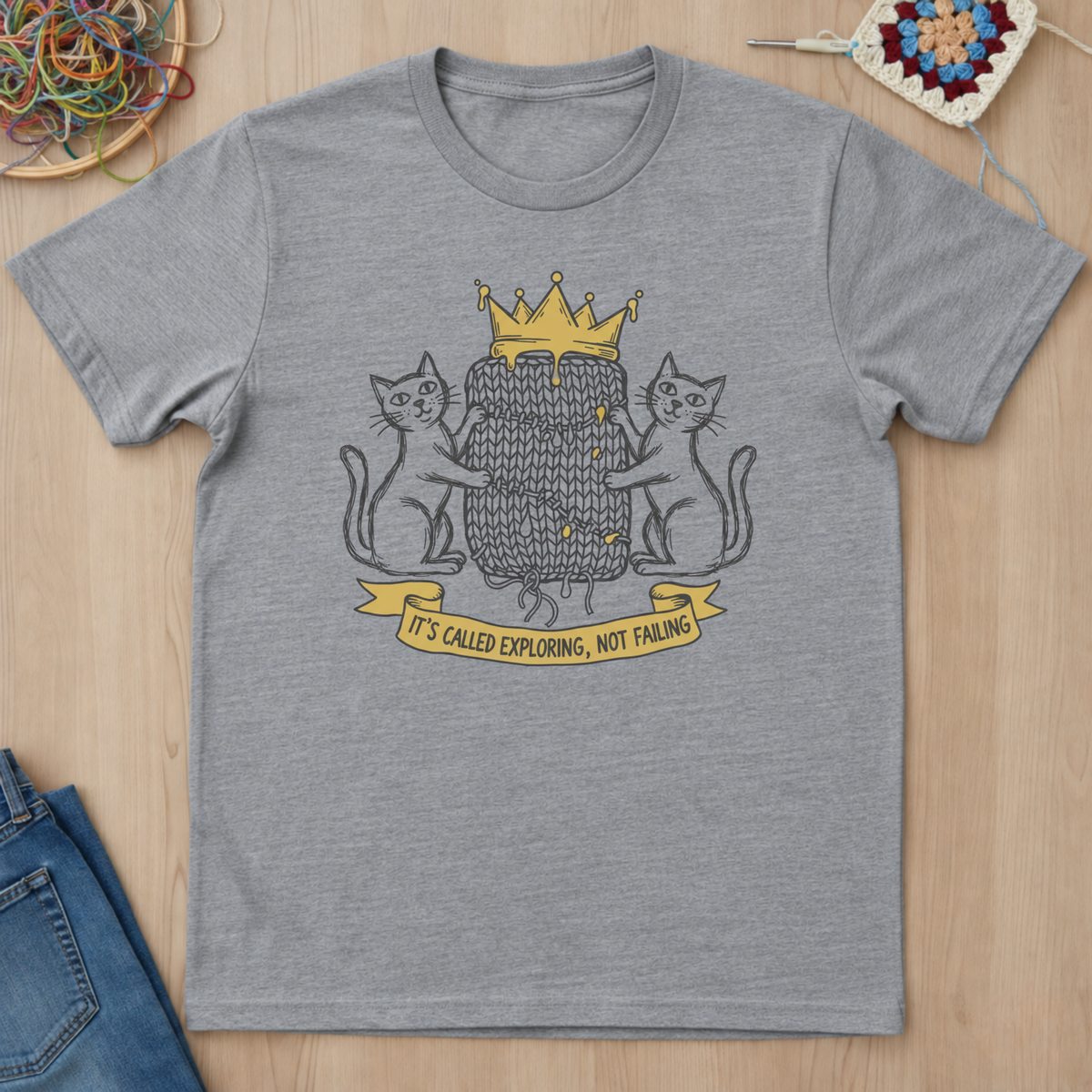 Cats Exploring Not Failing T-Shirt