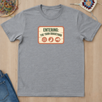 Plaque Entering The Yarn Graveyard T-Shirt