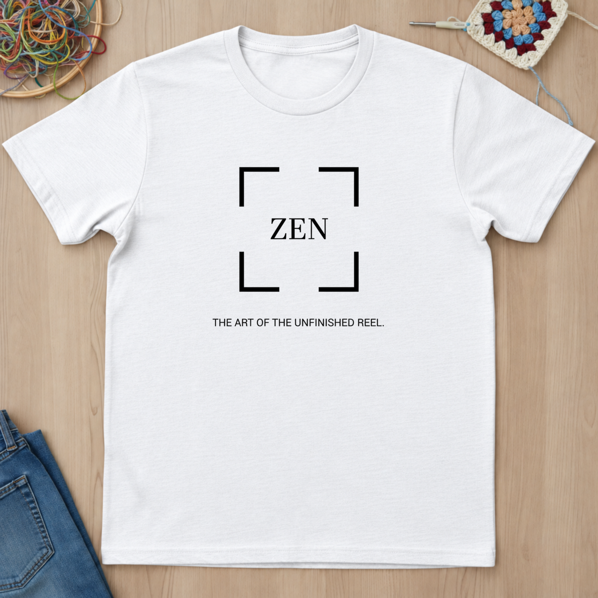 Zen The Art Of The Unfinished Reel T-Shirt