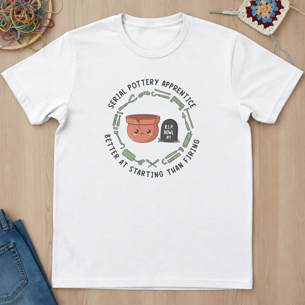 Serial Pottery Apprentice T-Shirt