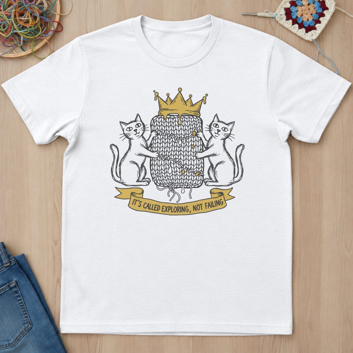 Cats Exploring Not Failing T-Shirt