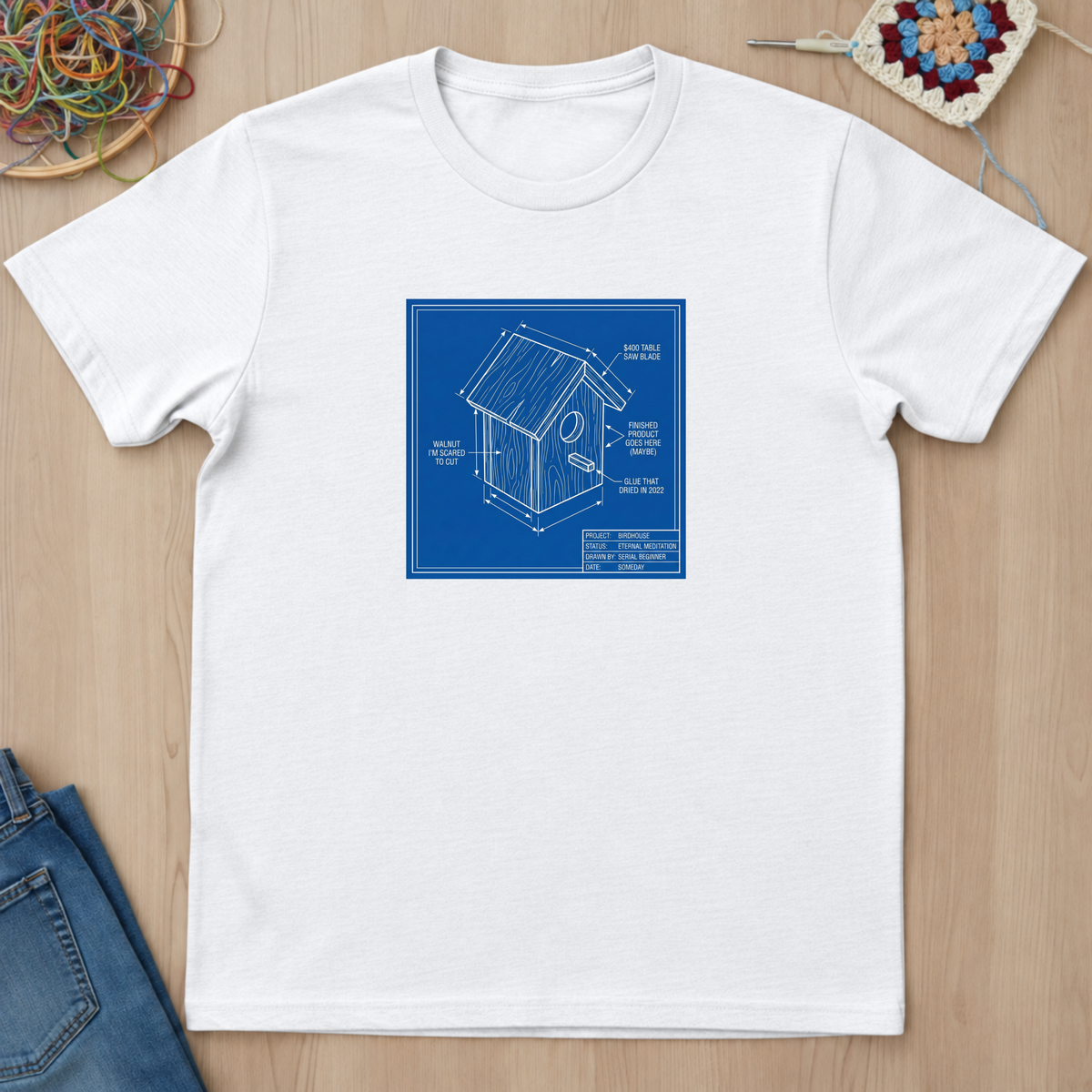 Diagram Birdhouse T-Shirt