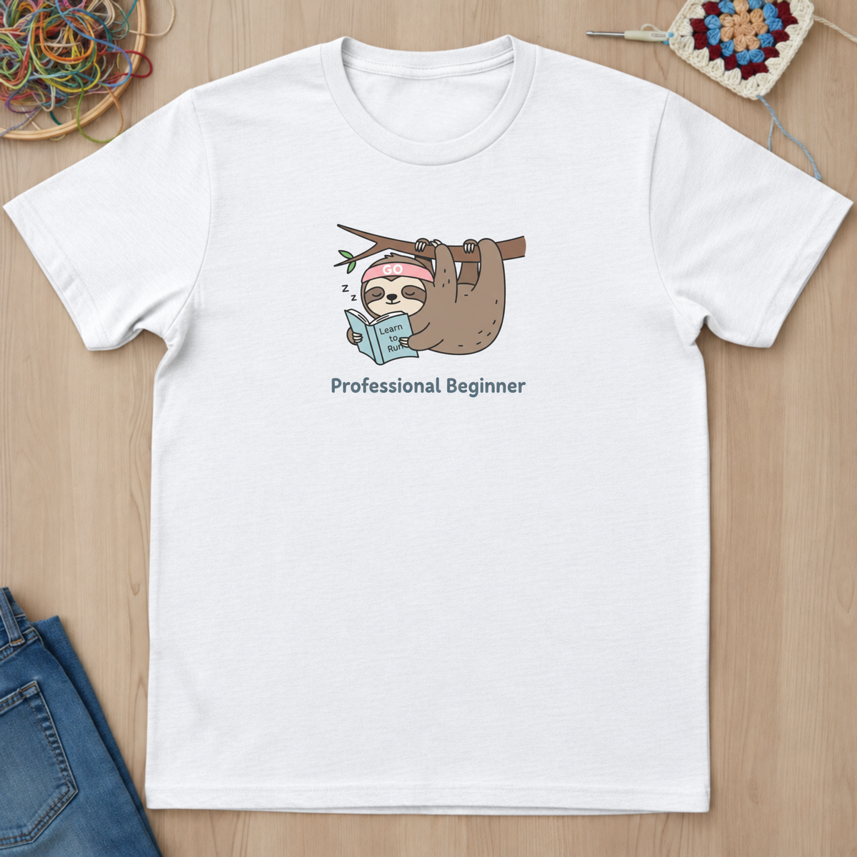 Sloth Professional Beginner T-Shirt