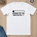 Progress Bar Excitement Level T-Shirt