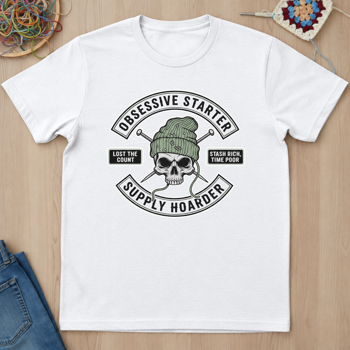 Skull Knit Supply Hoarder T-Shirt