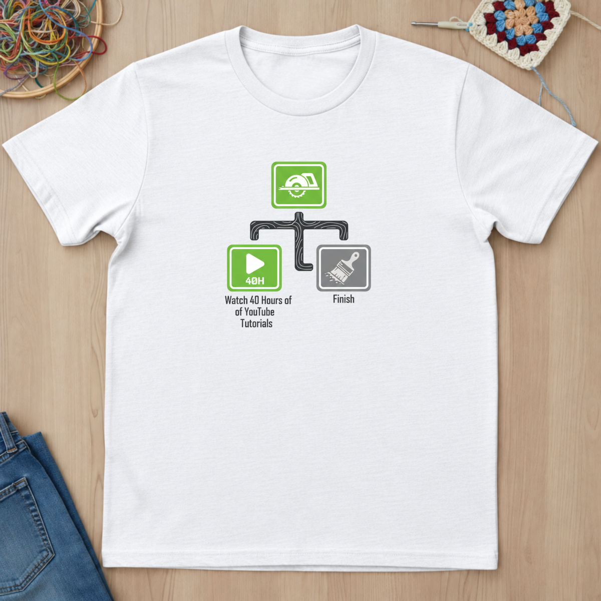Path Quest 40 Hours Youtube T-Shirt